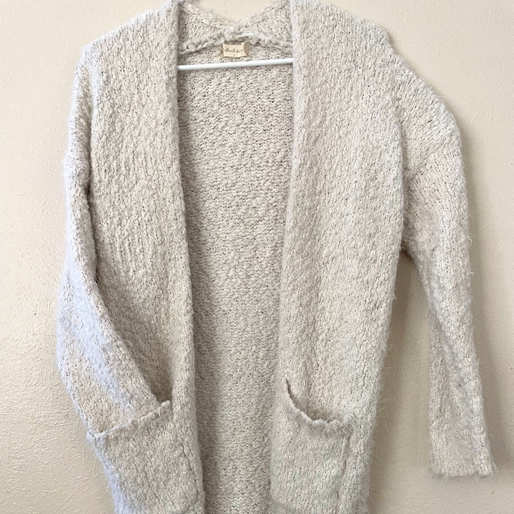 Women's S Off-White Cardigan